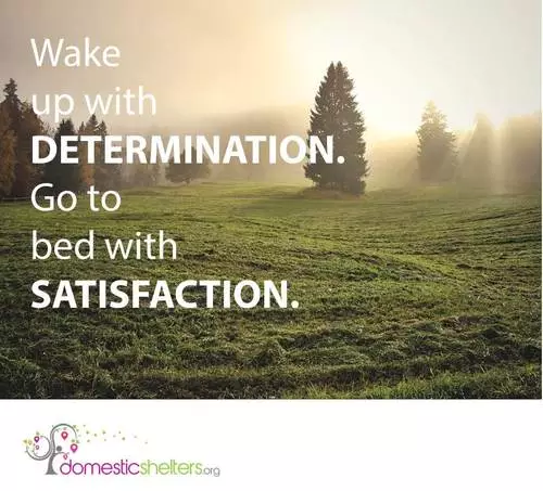 Determination Satisfaction