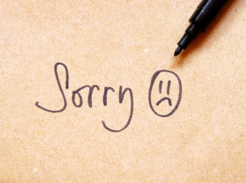 You Can Stop Apologizing Now