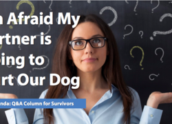 Ask Amanda: I'm Afraid My Partner Is Going to Hurt Our Dog