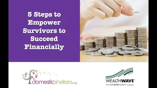 5 Steps to Empower Survivors to Succeed Financially