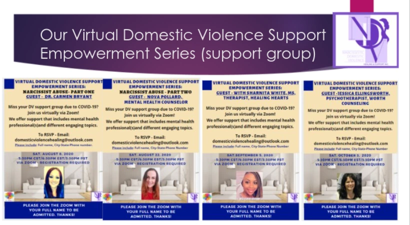 Our Support Group : Virtual Domestic Violence Support Empowerment Series