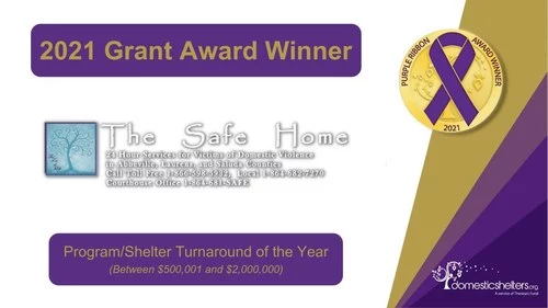 Purple Ribbon Awards Grant Winner: Laurens County Safe Home